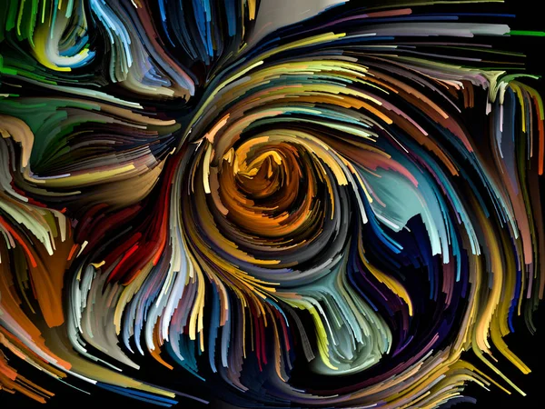 Серия Liquid Color Абстрактный Дизайн Многоцветной Краски Тему Творчества Искусства — стоковое фото