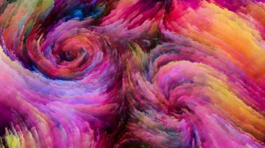 Hareket içinde renk serisi. Soyut kompozisyon akan boya desen projelerinde uygun tasarım, yaratıcılık ve hayal gücü ekranlar ve mobil cihazlar için duvar kağıdı olarak kullanmak için ilgili