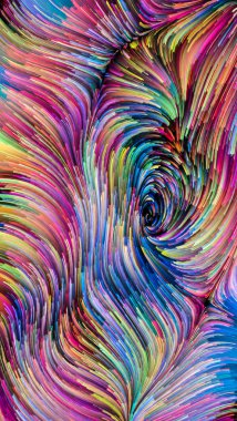 Hareket içinde renk serisi. Akan boya desen tasarım, yaratıcılık ve hayal gücü ekranlar ve mobil cihazlar için duvar kağıdı olarak kullanmak için konu için yaratıcı düzenleme