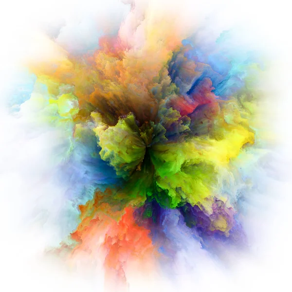 Цветные Эмоции Композиция Цветного Взрыва Подходит Качестве Фона Проектов Воображению — стоковое фото