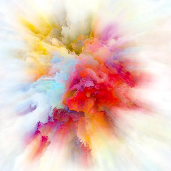 Χρώμα Σειρά Συγκίνηση Φόντο Χρώμα Έκρηξη Σχετικά Θέμα Από Φαντασία — Φωτογραφία Αρχείου