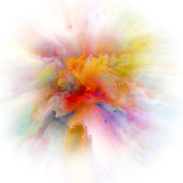 Color Emotion Series Backdrop Color Explosion Subject Imagination Creativity Art — Stock Photo, Image