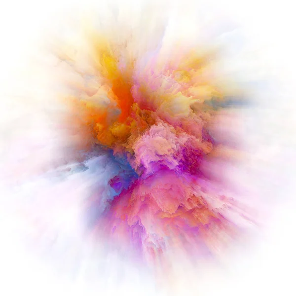 Color Emotion Series Composition Color Explosion Serve Backdrop Projects Imagination — Stock Photo, Image