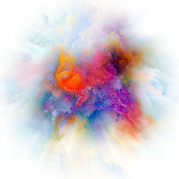 Color Emotion Series Composition Color Explosion Serve Backdrop Projects Imagination — Stock Photo, Image