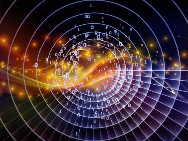 Numara serileri teknoloji. Arka plan tasarımı basamak, Izgaralar ve teknoloji, bilim ve bilgisayar bilgi dünyasına konusu ışıkları