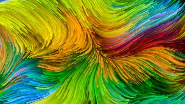 Drama renkler Serisi. Arka plan tasarım tasarım, yaratıcılık ve hayal gücü konusunda sanal tuval