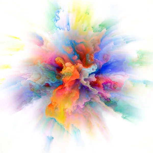 Serie Emoción Color Fondo Visualmente Atractivo Hecho Explosión Color Adecuado — Foto de Stock