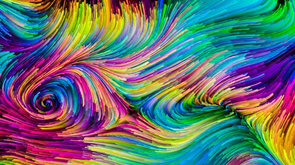Колір Серії Русі Композиція Візерунка Flowing Paint Підходить Фон Проектів — стокове фото