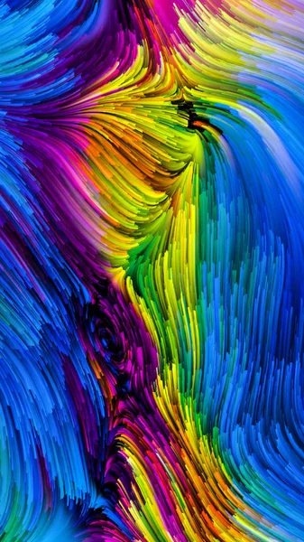 Serie Color Motion Composizione Sfondo Del Modello Vernice Liquida Sul — Foto Stock