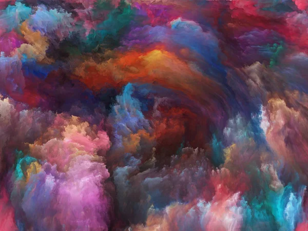 Абстрактная Серия Цветов Фоновый Дизайн Красочной Краски Движении Холсте Тему — стоковое фото