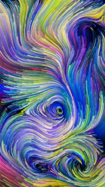 Hareket içinde renk serisi. Tasarım, yaratıcılık ve hayal gücü ekranlar ve mobil cihazlar için duvar kağıdı olarak kullanmak için akan boya desen projeler için soyut kompozisyon ile ilgili