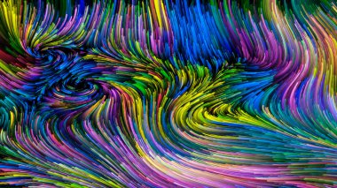 Hareket içinde renk serisi. Akan boya desen tasarım, yaratıcılık ve hayal gücü ekranlar ve mobil cihazlar için duvar kağıdı olarak kullanmak için konu için yaratıcı düzenleme