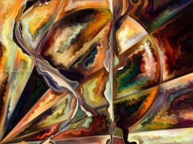 İç doku serisi. Uzay Bölümü tasarım akan doku sanat, Doğa ve yaratıcılık projelerde için uygun bir zemin olarak kompozisyonu