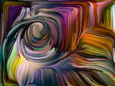 Sıvı renkli serisi. Yaratıcılık, sanat ve tasarım projeleri için uygun bir zemin olarak çok renkli boya çizgiler bileşimi