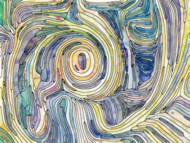 Cam serisi hayalleri. Vitray desen, renk parçacıkları konu renkli tasarım, yaratıcılık, sanat ve hayal sanatsal soyutlama oluşan