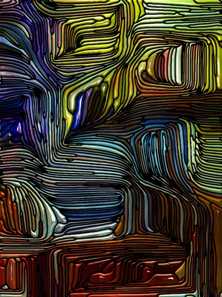 Marzenia Serii Szkła Abstrakcja Artystyczny Składa Wzór Witrażu Kolor Fragmenty — Zdjęcie stockowe