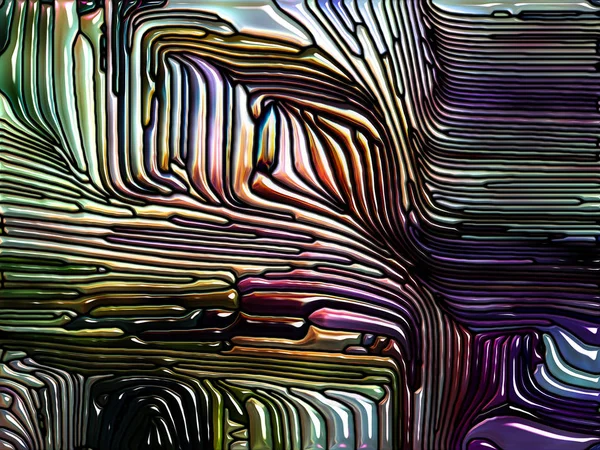 Sonhos Série Vidro Arranjo Abstrato Padrão Vidro Manchado Fragmentos Cor — Fotografia de Stock
