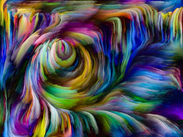 Série Cores Líquidas Composição Listras Pintura Multicoloridas Adequadas Como Pano — Fotografia de Stock