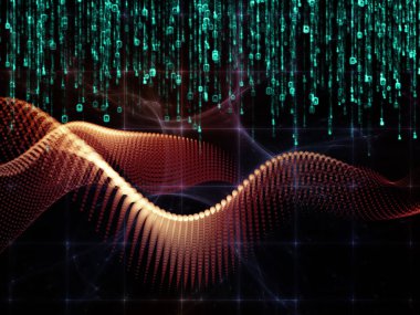 Matematik evren serisi. Grafik bileşimi basamak ve konu alan matematik, bilim, eğitim ve modern teknoloji unsurları