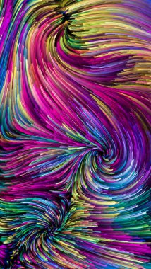 Hareket içinde renk serisi. Akan boya desen tasarım, yaratıcılık ve hayal gücü ekranlar ve mobil cihazlar için duvar kağıdı olarak kullanmak için projelerde için uygun bir zemin olarak kompozisyonu