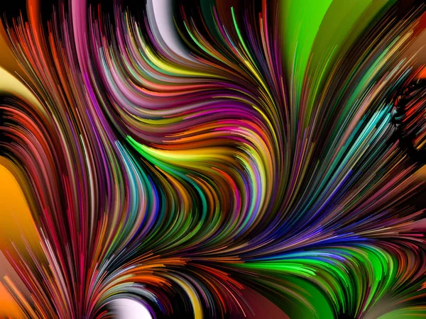 Série Liquid Color Conception Abstraite Faite Séries Peintures Multicolores Sur — Photo