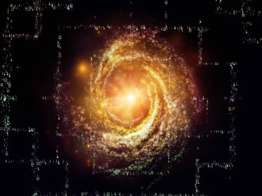 Matematik evren serisi. Zemin basamak ve öğelerin konu alan matematik, bilim, eğitim ve modern teknoloji