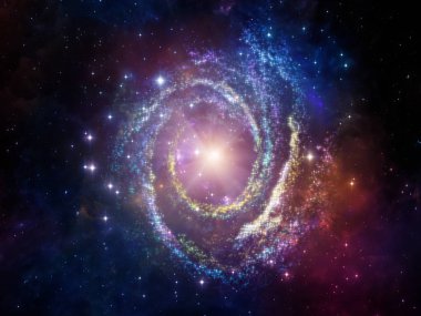 Cosmos dizi elemanları. Soyut tasarım alanı ve yıldız matematik, bilim, eğitim ve modern teknoloji konusunda yapılmış