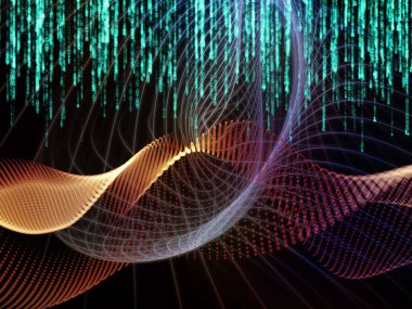 Matematik evren serisi. Zemin basamak ve uzay unsurları oluşmaktadır ve matematik, bilim, eğitim ve modern teknolojinin projelerde kullanıma uygun