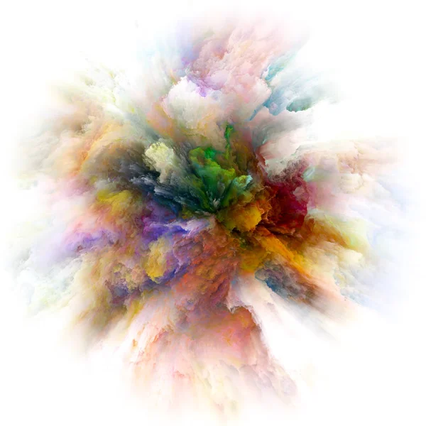 Χρώμα Σειρά Συγκίνηση Αφηρημένη Ρύθμιση Των Έκρηξη Χρωμάτων Σκηνικό Για — Φωτογραφία Αρχείου