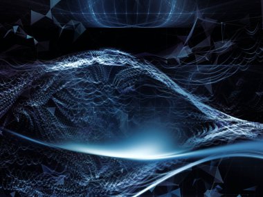 Dijital Rüyalar serisi. Bilim, eğitim, bilgisayarlar ve modern teknoloji konularında sanal görselleştirme bileşenlerine sahip teknolojinin bileşimi