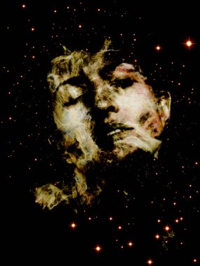 Ne No More serisi zarar. Grunge dokulu portre genç bir kadının fiziksel ve duygusal taciz sanatsal ifade.