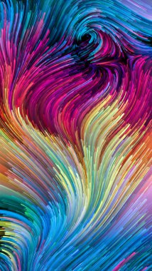 Hareket içinde renk serisi. Sıvı boya desen tasarım, yaratıcılık ve hayal gücü ekranlar ve mobil cihazlar için duvar kağıdı olarak kullanmak için bu konuda etkileşimi