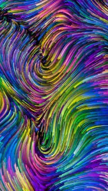 Hareket içinde renk serisi. Soyut tasarım akan boya desen tasarım, yaratıcılık ve hayal gücü ekranlar ve mobil cihazlar için duvar kağıdı olarak kullanmak için bu konuda yapılmış