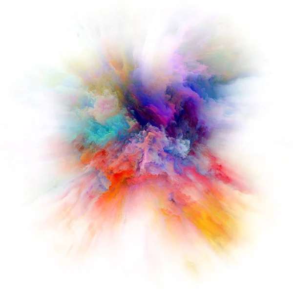 Χρώμα Σειρά Συγκίνηση Σύνθεση Του Έκρηξη Χρωμάτων Που Είναι Κατάλληλο — Φωτογραφία Αρχείου