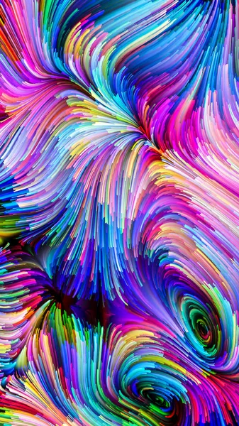 Serie Color Movimiento Fondo Compuesto Por Patrón Pintura Flujo Adecuado — Foto de Stock