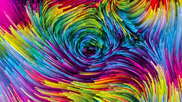 Kolor Ruchu Serii Kontekst Płynnego Wzoru Farby Temat Projektowania Kreatywności — Zdjęcie stockowe