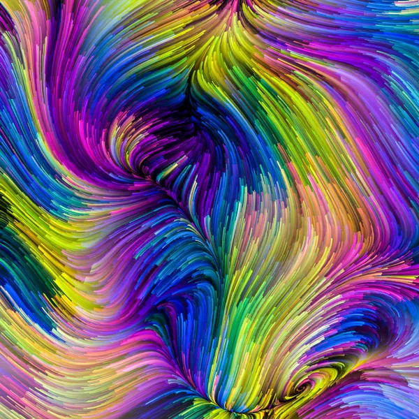 Kleur Motion Serie Abstracte Achtergrond Gemaakt Van Vloeibare Verf Patroon — Stockfoto
