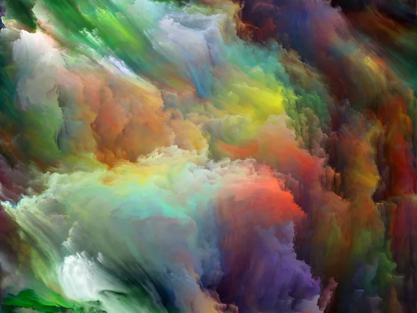 Abstrakti Värityssarja Taustaa Värikäs Maali Liikkeessä Kankaalle Aiheesta Taidetta Luovuutta — kuvapankkivalokuva