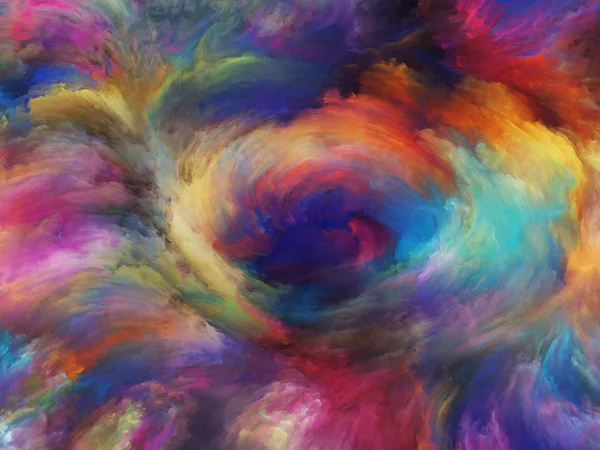 Vortex Twist Swirl Reeksen Achtergrond Samenstelling Van Kleur Beweging Doek — Stockfoto