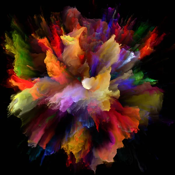 Kolor Serii Emocji Tło Kolor Burst Splash Explosion Użytku Projektów — Zdjęcie stockowe