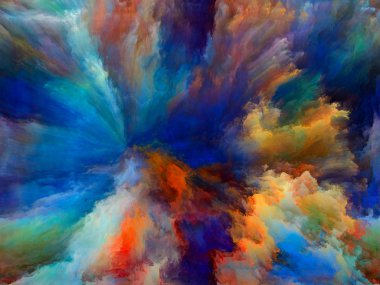 Arka arka plan serisi. Renk ve hareket tuval üzerine projeler için fon olarak hizmet etmek için yapılmış tasarım sanat, yaratıcılık ve hayal gücü ile ilgili