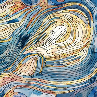 Cam serisi hayalleri. Vitray desen, renkli tasarım, yaratıcılık, sanat ve hayal gücü bu konuda renk parçalarının arka plan kompozisyonu