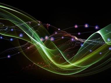 Dijital Rüyalar serisi. Bilim, eğitim, bilgisayarlar ve modern teknoloji konularında sanal görselleştirme bileşenlerine sahip teknolojinin bileşimi