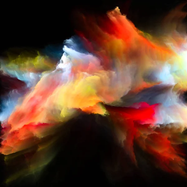 Color Emotion Series Compoziția Exploziei Culoare Pentru Servi Fundal Pentru — Fotografie, imagine de stoc