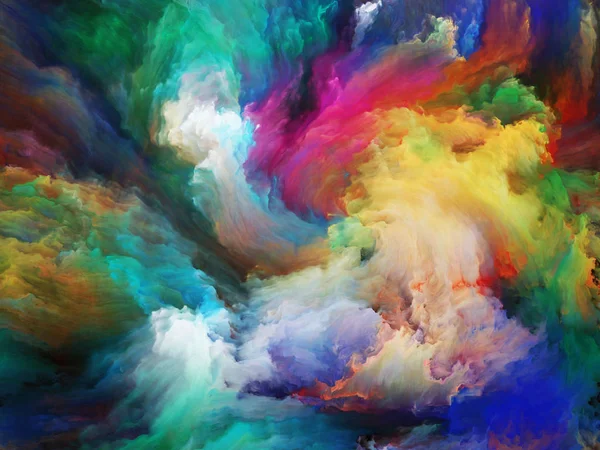 Serie Vortex Twist Swirl Interazione Colore Movimento Tela Sul Tema — Foto Stock
