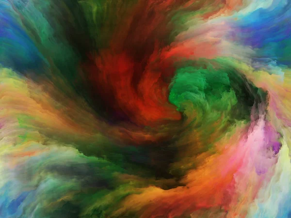 Vortex Twist Swirl Series Composition Couleur Mouvement Sur Toile Avec — Photo