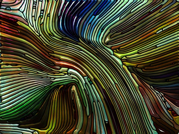 カラー パターン シリーズ 精神性の主題のあなたの設計を補完するためにアール ヌーボーを思わせる鉛ガラス デザインの背景 — ストック写真