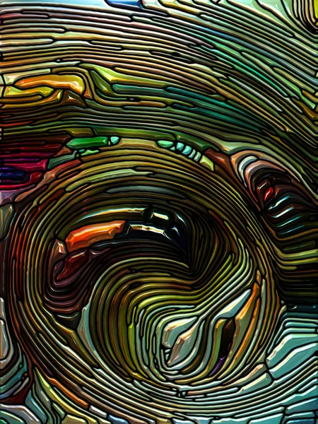 Träume Von Glasserien Komposition Von Glasmalerei Muster Von Farbfragmenten Mit — Stockfoto