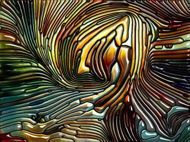 Desen serisi renk. Leaded cam tasarımı anımsatan Art Nouveau doğa, güzellik ve Maneviyat konuda arka plan tasarımı