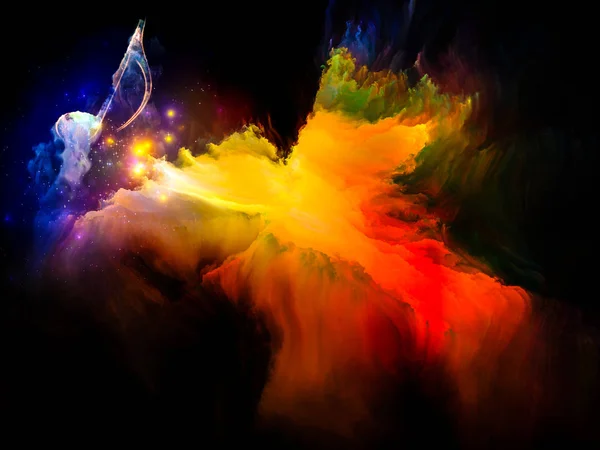 Kolor Serii Muzyki Projekt Wykonany Symbole Muzyczne Kolor Farby Służyć — Zdjęcie stockowe